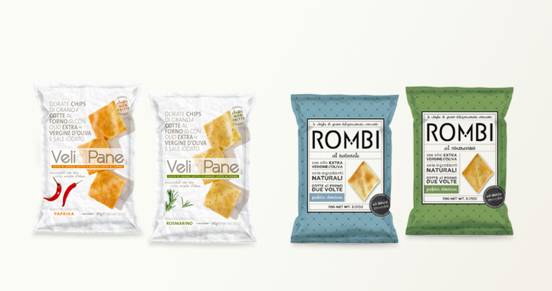 Packaging linea panetteria e linea snack