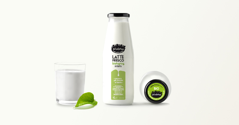 Realizzazione etichetta Latte Biologico