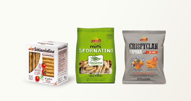 Linea snack e mini grissini